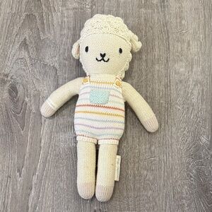 Cuddle + kind- Avery- Lamb Knit Toy